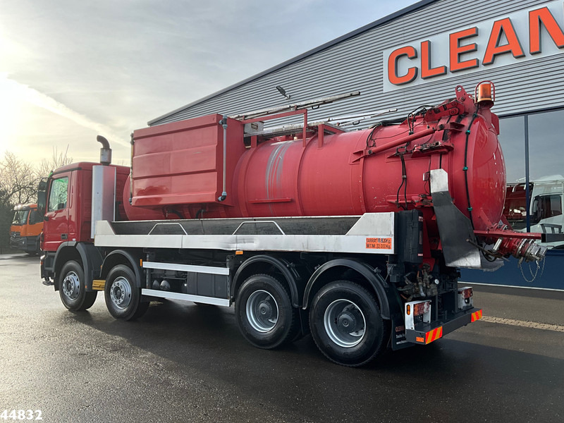 Mercedes-Benz Actros 4141 8x4 Kroll Saug/Spul aufbau - Szippantós autó: 2 kép. Mercedes-Benz Actros 4141 8x4 Kroll Saug/Spul aufbau - Szippantós autó: 2 kép.
