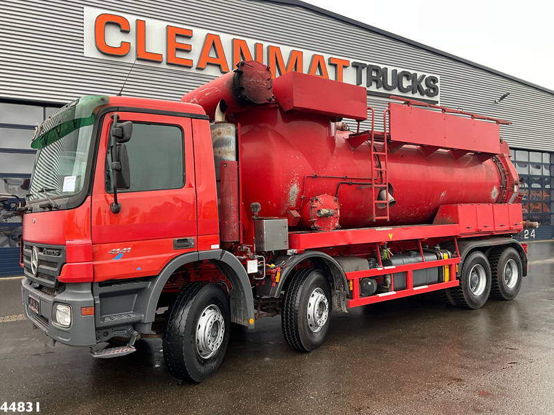 Mercedes-Benz Actros 4141 8x4 RVS Naaktgeboren drogestoffen Just 99.291 km! - Szippantós autó: 5 kép. Mercedes-Benz Actros 4141 8x4 RVS Naaktgeboren drogestoffen Just 99.291 km! - Szippantós autó: 5 kép.