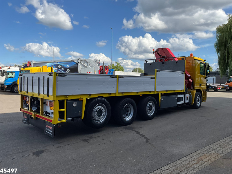Mercedes-Benz Actros 4541 8x2 HMF 25 Tonmeter laadkraan - Darus autó: 3 kép. Mercedes-Benz Actros 4541 8x2 HMF 25 Tonmeter laadkraan - Darus autó: 3 kép.