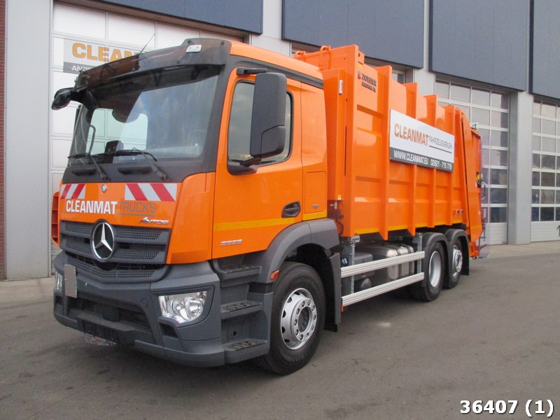 Mercedes-Benz Antos 2533 Zoeller 21,5m3 - Szemetesautó: 1 kép. Mercedes-Benz Antos 2533 Zoeller 21,5m3 - Szemetesautó: 1 kép.