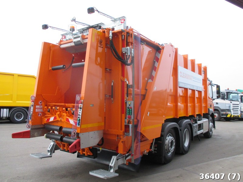 Mercedes-Benz Antos 2533 Zoeller 21,5m3 - Szemetesautó: 4 kép. Mercedes-Benz Antos 2533 Zoeller 21,5m3 - Szemetesautó: 4 kép.
