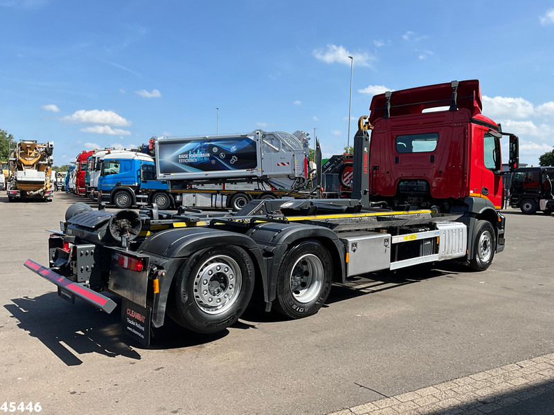 Mercedes-Benz Antos 2543 Euro 6 Multilift 26 Ton haakarmsysteem - Horgos rakodó teherautó: 5 kép. Mercedes-Benz Antos 2543 Euro 6 Multilift 26 Ton haakarmsysteem - Horgos rakodó teherautó: 5 kép.