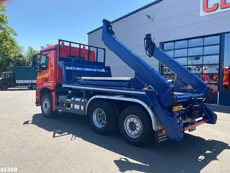 Mercedes-Benz Arocs 2536 Euro 6 Meiler 16 Ton's portaalarmsysteem - Konténerszállító: 3 kép. Mercedes-Benz Arocs 2536 Euro 6 Meiler 16 Ton's portaalarmsysteem - Konténerszállító: 3 kép.