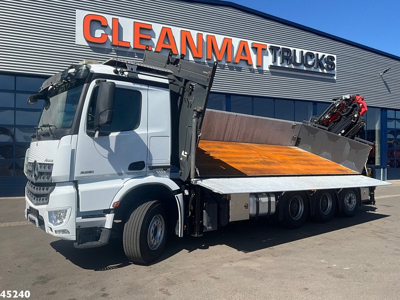 Mercedes-Benz Arocs 3251 8x4 Euro 6 Retarder Palfinger 34 Tonmeter laadkraan + Fly-Jib Just 146.766 km! - Darus autó: 2 kép. Mercedes-Benz Arocs 3251 8x4 Euro 6 Retarder Palfinger 34 Tonmeter laadkraan + Fly-Jib Just 146.766 km! - Darus autó: 2 kép.