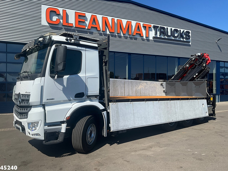 Mercedes-Benz Arocs 3251 8x4 Euro 6 Retarder Palfinger 34 Tonmeter laadkraan + Fly-Jib Just 146.766 km! - Darus autó: 3 kép. Mercedes-Benz Arocs 3251 8x4 Euro 6 Retarder Palfinger 34 Tonmeter laadkraan + Fly-Jib Just 146.766 km! - Darus autó: 3 kép.