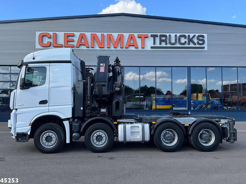 Mercedes-Benz Arocs 3253 8x4 Hiab 105 Tonmeter laadkraan - Darus autó: 4 kép. Mercedes-Benz Arocs 3253 8x4 Hiab 105 Tonmeter laadkraan - Darus autó: 4 kép.