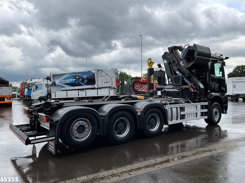 Mercedes-Benz Arocs 3540 8x4 Euro 6 HMF 19 Tonmeter Z-kraan Just 118.906 Km! - Horgos rakodó teherautó, Darus autó: 4 kép. Mercedes-Benz Arocs 3540 8x4 Euro 6 HMF 19 Tonmeter Z-kraan Just 118.906 Km! - Horgos rakodó teherautó, Darus autó: 4 kép.