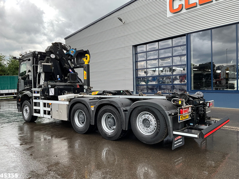 Mercedes-Benz Arocs 3540 8x4 Euro 6 HMF 19 Tonmeter Z-kraan Just 118.906 Km! - Horgos rakodó teherautó, Darus autó: 2 kép. Mercedes-Benz Arocs 3540 8x4 Euro 6 HMF 19 Tonmeter Z-kraan Just 118.906 Km! - Horgos rakodó teherautó, Darus autó: 2 kép.