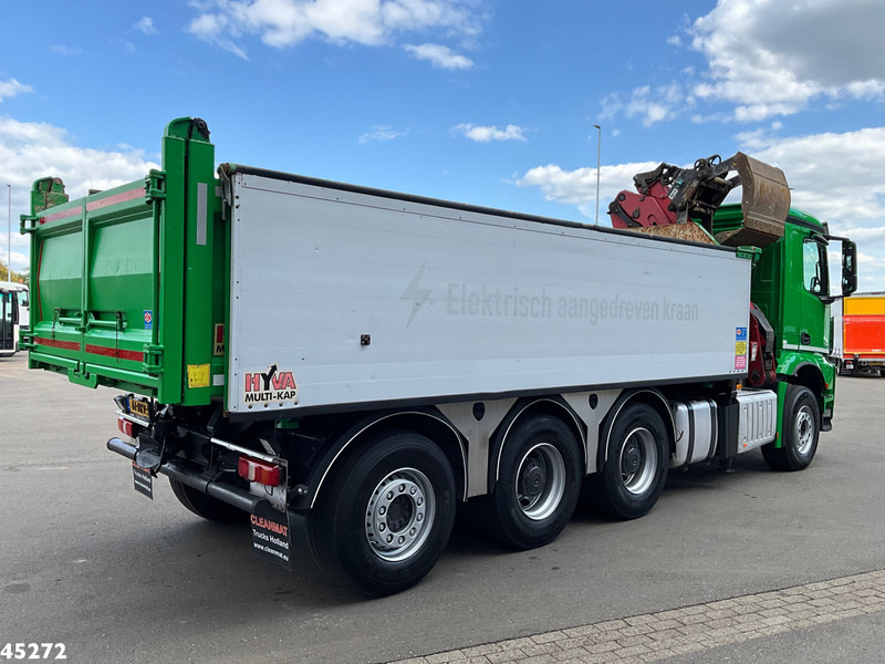 Mercedes-Benz Arocs 3743 8x4 Euro 6 HMF 19 Tonmeter Elektrisch/Hydraulisch aangedreven Z-kraan lízing Mercedes-Benz Arocs 3743 8x4 Euro 6 HMF 19 Tonmeter Elektrisch/Hydraulisch aangedreven Z-kraan: 6 kép.