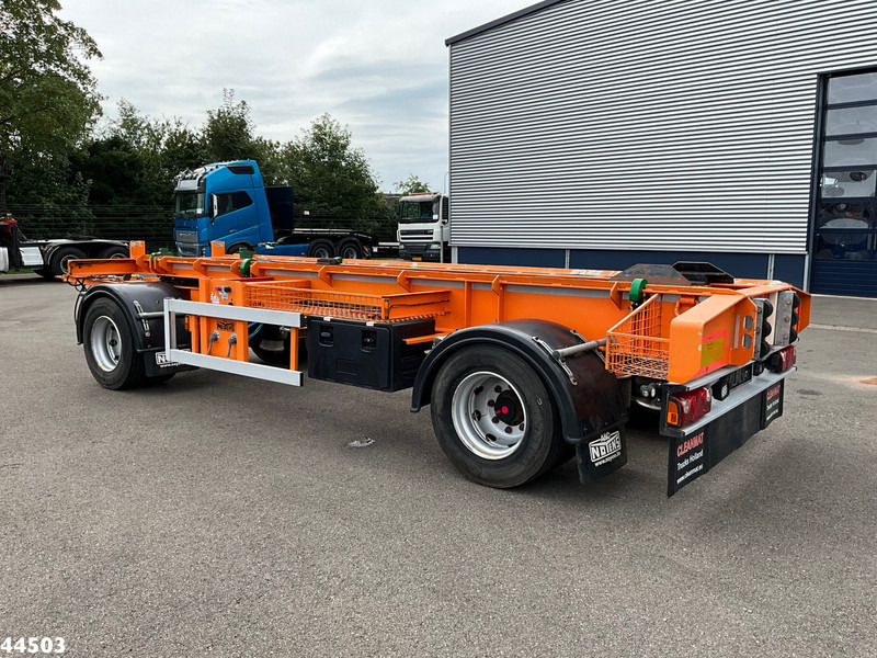 Noyens 2-assige containeraanhangwagen - Pótkocsi cserefelépítményes: 2 kép. Noyens 2-assige containeraanhangwagen - Pótkocsi cserefelépítményes: 2 kép.