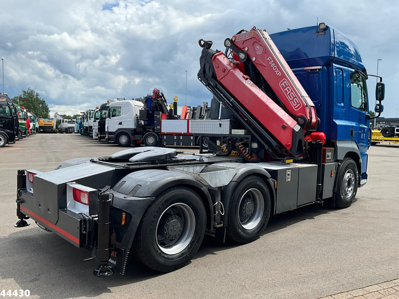 DAF FAT 85.510 6x4 Euro 6 Retarder Fassi 36 Tonmeter laadkraan - Nyergesvontató: 5 kép. DAF FAT 85.510 6x4 Euro 6 Retarder Fassi 36 Tonmeter laadkraan - Nyergesvontató: 5 kép.