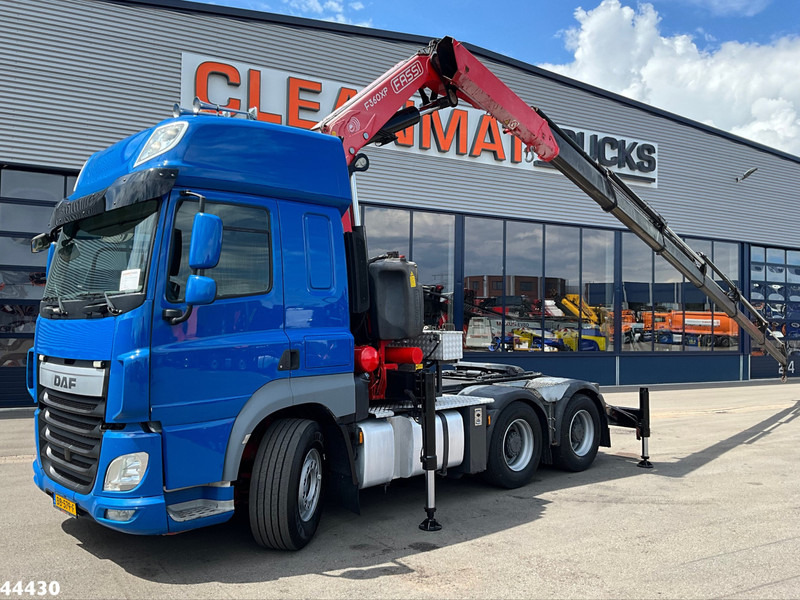 DAF FAT 85.510 6x4 Euro 6 Retarder Fassi 36 Tonmeter laadkraan - Nyergesvontató: 1 kép. DAF FAT 85.510 6x4 Euro 6 Retarder Fassi 36 Tonmeter laadkraan - Nyergesvontató: 1 kép.