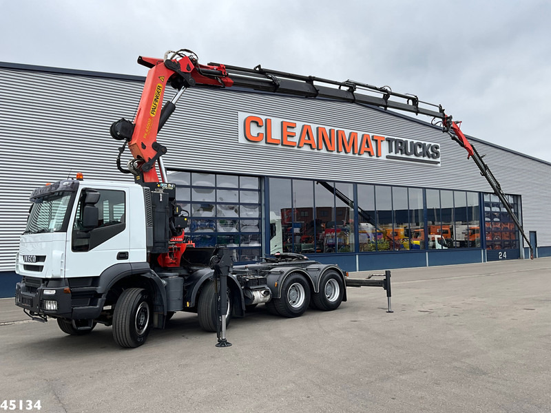 Iveco Stralis AD410T44 8x4 Palfinger 44 Tonmeter laadkraan + Fly-Jib Just 222.398 km! - Nyergesvontató: 1 kép. Iveco Stralis AD410T44 8x4 Palfinger 44 Tonmeter laadkraan + Fly-Jib Just 222.398 km! - Nyergesvontató: 1 kép.