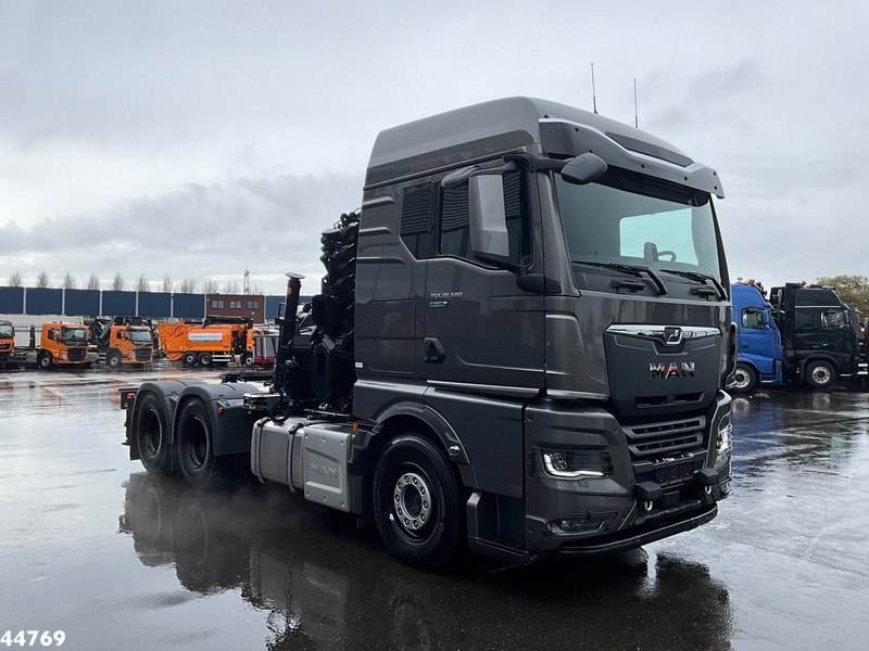MAN TGX 26.580 6x4 Euro 6 Retarder Hiab 30 Tonmeter laadkraan + Fly-jib New and Unused! - Nyergesvontató: 3 kép. MAN TGX 26.580 6x4 Euro 6 Retarder Hiab 30 Tonmeter laadkraan + Fly-jib New and Unused! - Nyergesvontató: 3 kép.