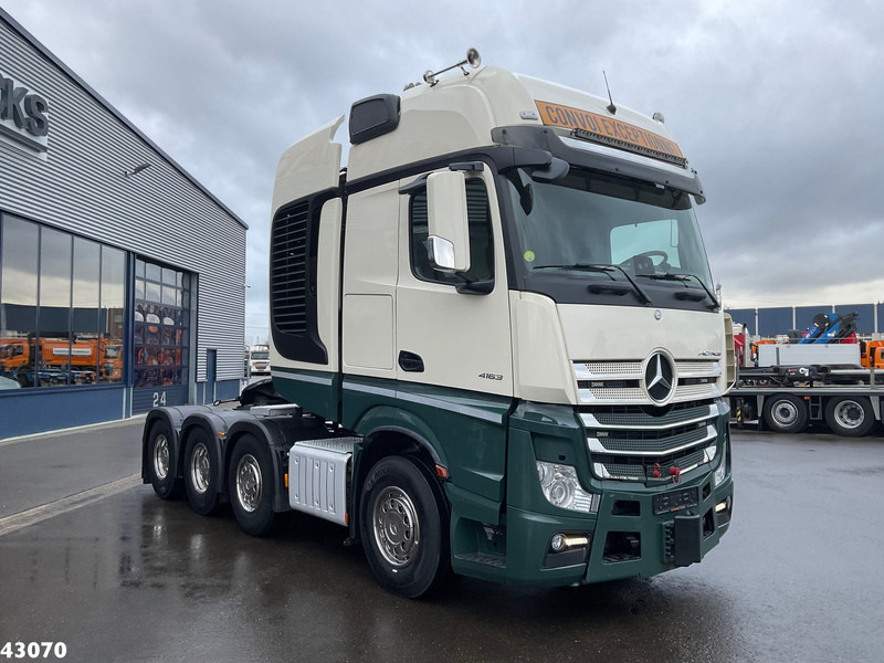 Mercedes-Benz Actros 4163 SLT WSK 8x4 Push and Pull 250 TON - Nyergesvontató: 3 kép. Mercedes-Benz Actros 4163 SLT WSK 8x4 Push and Pull 250 TON - Nyergesvontató: 3 kép.