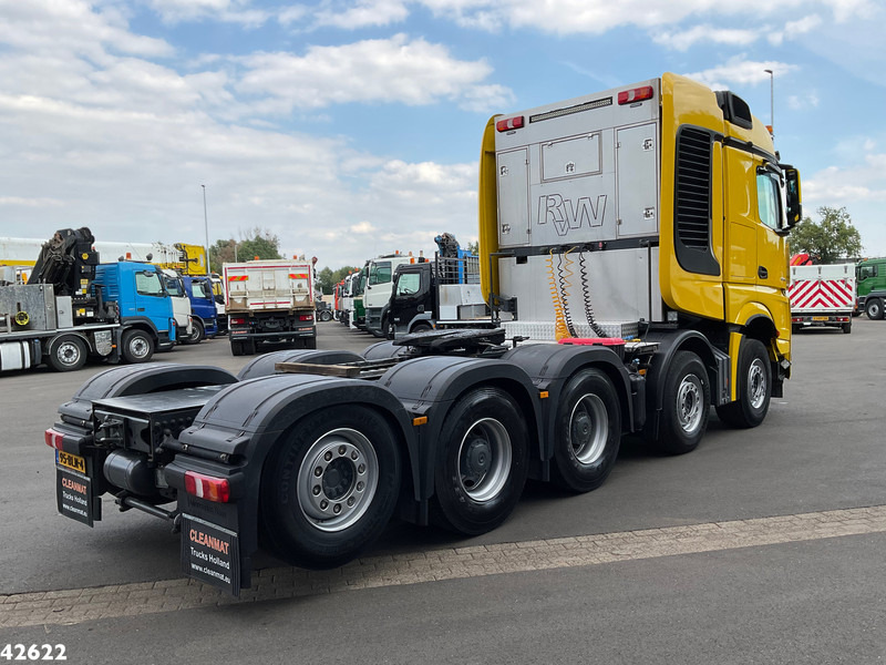 Mercedes-Benz Arocs 5063 SLT 10x4 Zwaartransport 180 TON - Nyergesvontató: 5 kép. Mercedes-Benz Arocs 5063 SLT 10x4 Zwaartransport 180 TON - Nyergesvontató: 5 kép.