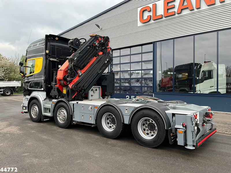 Scania R500 8x4 V8 Retarder Palfinger 53 Tonmeter laadkraan + Fly-Jib - Nyergesvontató: 4 kép. Scania R500 8x4 V8 Retarder Palfinger 53 Tonmeter laadkraan + Fly-Jib - Nyergesvontató: 4 kép.