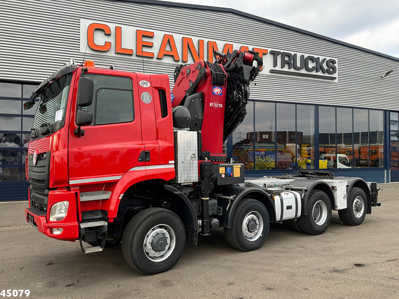 Tatra T 158 8x6 Euro 6 HMF 85 Tonmeter laadkraan + Fly-Jib Just 147.844 km! - Nyergesvontató: 3 kép. Tatra T 158 8x6 Euro 6 HMF 85 Tonmeter laadkraan + Fly-Jib Just 147.844 km! - Nyergesvontató: 3 kép.