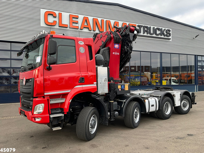 Tatra T 158 8x6 Euro 6 HMF 85 Tonmeter laadkraan + Fly-Jib Just 147.844 km! - Nyergesvontató: 2 kép. Tatra T 158 8x6 Euro 6 HMF 85 Tonmeter laadkraan + Fly-Jib Just 147.844 km! - Nyergesvontató: 2 kép.