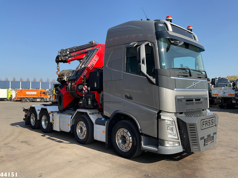 Volvo FH 540 Fassi 165 Tonmeter laadkraan + Fly-Jib Just 104.869 km! - Nyergesvontató: 5 kép. Volvo FH 540 Fassi 165 Tonmeter laadkraan + Fly-Jib Just 104.869 km! - Nyergesvontató: 5 kép.