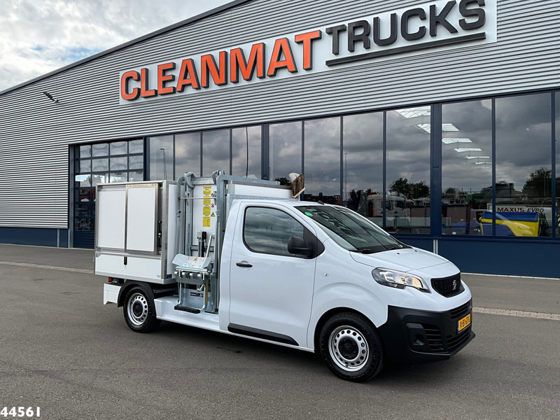 Peugeot E-Expert 100% elektrisch kippende zijlader - Szemetesautó: 3 kép. Peugeot E-Expert 100% elektrisch kippende zijlader - Szemetesautó: 3 kép.