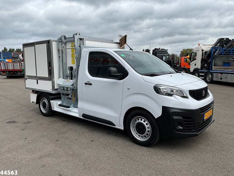 Peugeot E-Expert 100% elektrisch kippende zijlader - Szemetesautó: 3 kép. Peugeot E-Expert 100% elektrisch kippende zijlader - Szemetesautó: 3 kép.