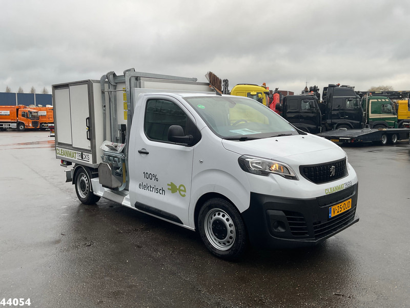 Peugeot E-Expert 100% elektrisch kippende zijlader - Szemetesautó: 5 kép. Peugeot E-Expert 100% elektrisch kippende zijlader - Szemetesautó: 5 kép.