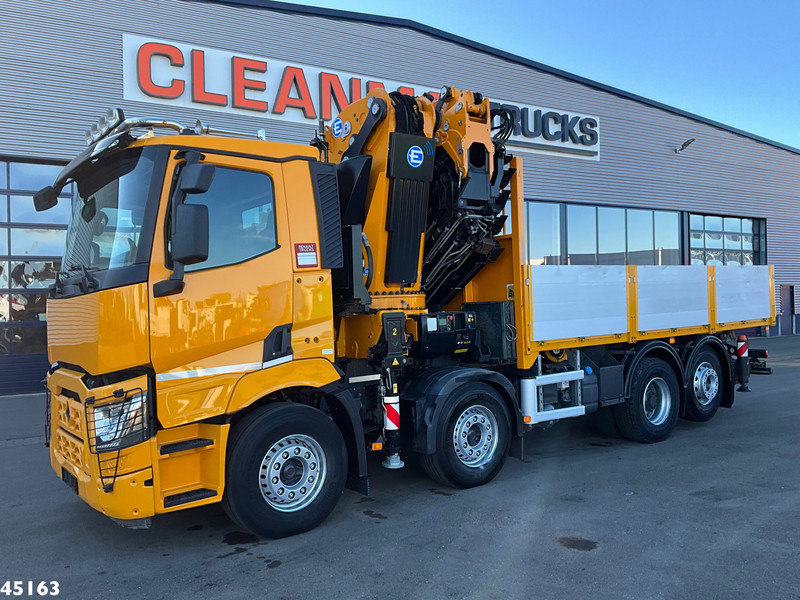 Renault C 380 8x2 Euro 6 Effer 95 Tonmeter laadkraan + Fly-Jib Just 39.453 km! - Darus autó: 3 kép. Renault C 380 8x2 Euro 6 Effer 95 Tonmeter laadkraan + Fly-Jib Just 39.453 km! - Darus autó: 3 kép.