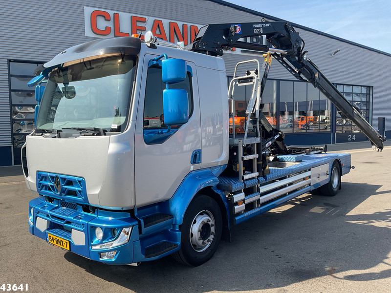 Renault D 240 Euro 6 HMF 10 Tonmeter laadkraan Just 66.850 km! - Horgos rakodó teherautó, Darus autó: 1 kép. Renault D 240 Euro 6 HMF 10 Tonmeter laadkraan Just 66.850 km! - Horgos rakodó teherautó, Darus autó: 1 kép.