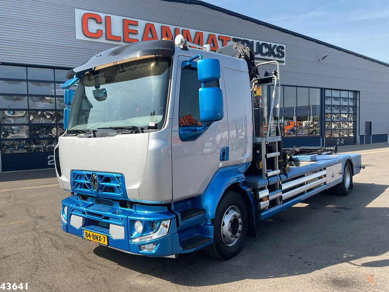 Renault D 240 Euro 6 HMF 10 Tonmeter laadkraan Just 66.850 km! - Horgos rakodó teherautó, Darus autó: 2 kép. Renault D 240 Euro 6 HMF 10 Tonmeter laadkraan Just 66.850 km! - Horgos rakodó teherautó, Darus autó: 2 kép.
