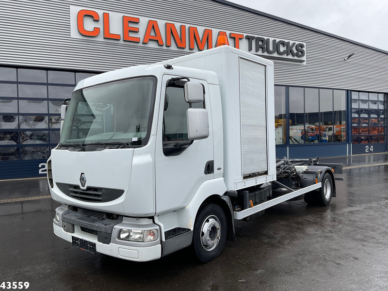 Renault Midlum 150.10 Palift haakarmsysteem Just 86.140 km! - Horgos rakodó teherautó: 2 kép. Renault Midlum 150.10 Palift haakarmsysteem Just 86.140 km! - Horgos rakodó teherautó: 2 kép.