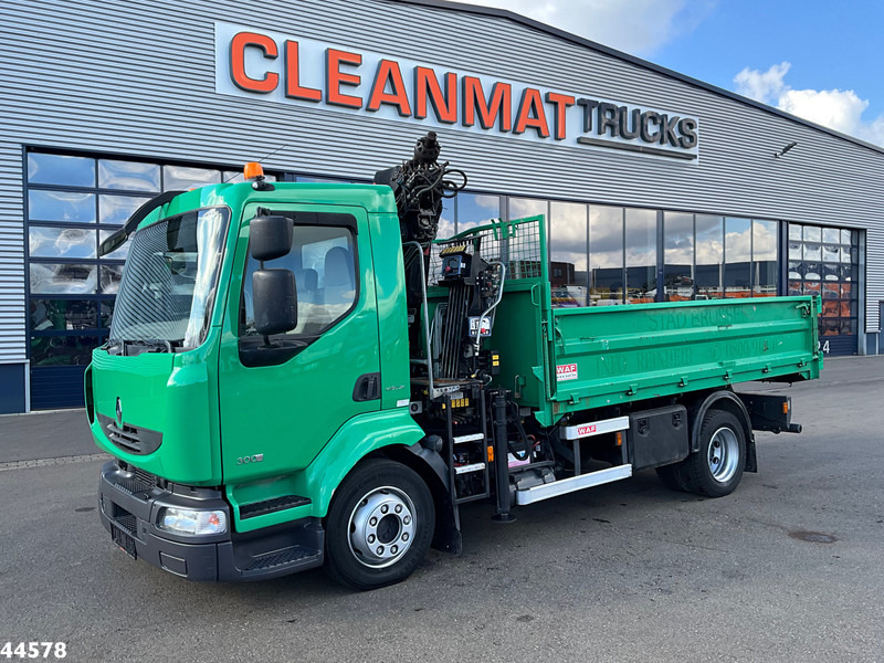 Renault Midlum 300.12 Manual Hiab 8 Tonmeter laadkraan Just 81.549 km! - Billenőplatós teherautó, Darus autó: 3 kép. Renault Midlum 300.12 Manual Hiab 8 Tonmeter laadkraan Just 81.549 km! - Billenőplatós teherautó, Darus autó: 3 kép.