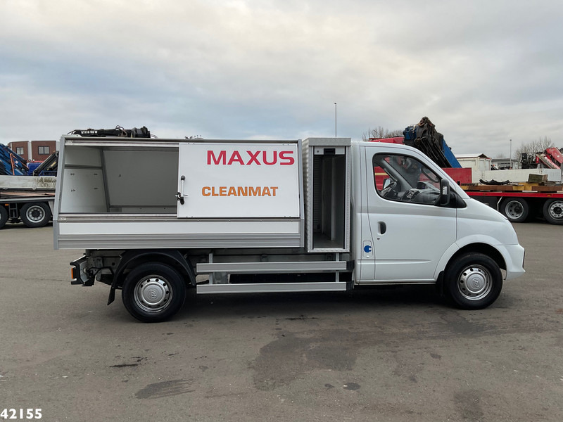 SAIC Maxus EV80 LWB Veegvuilkipper 100% elektrisch - Szemetesautó: 3 kép. SAIC Maxus EV80 LWB Veegvuilkipper 100% elektrisch - Szemetesautó: 3 kép.