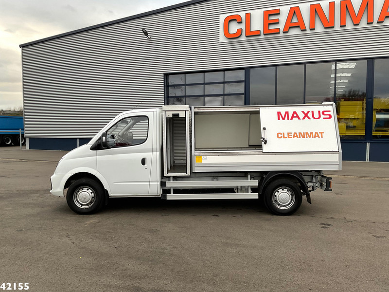 SAIC Maxus EV80 LWB Veegvuilkipper 100% elektrisch - Szemetesautó: 5 kép. SAIC Maxus EV80 LWB Veegvuilkipper 100% elektrisch - Szemetesautó: 5 kép.