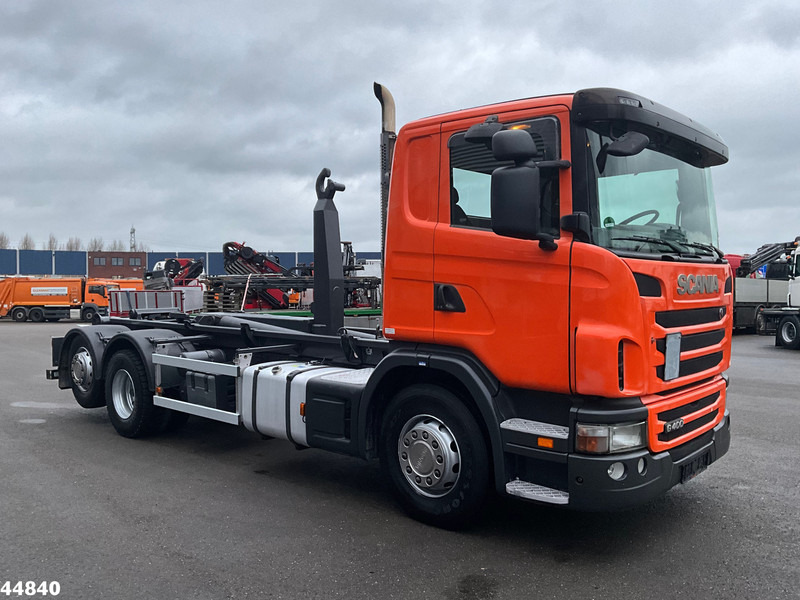 Scania G 400 Retarder VDL 21 Ton haakarmsysteem - Horgos rakodó teherautó: 5 kép. Scania G 400 Retarder VDL 21 Ton haakarmsysteem - Horgos rakodó teherautó: 5 kép.