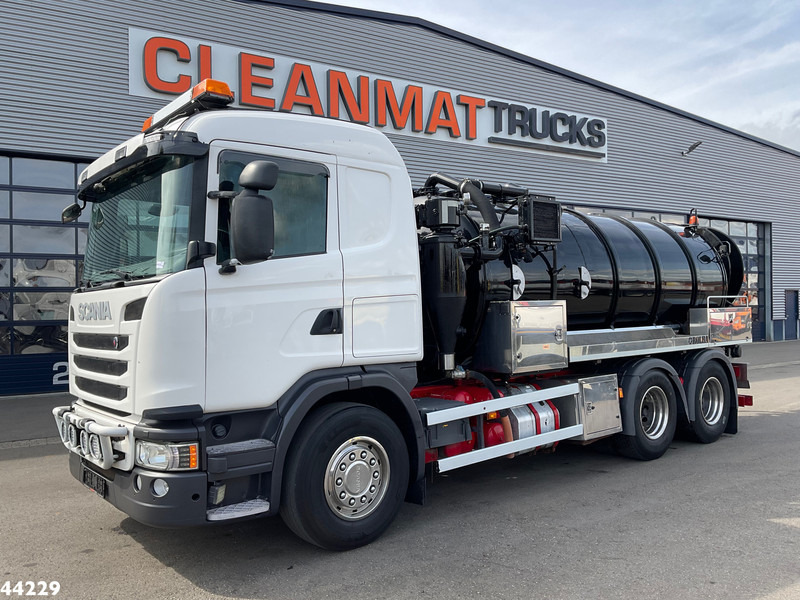 Scania G 440 6x4 Saugwagen - Szippantós autó: 4 kép. Scania G 440 6x4 Saugwagen - Szippantós autó: 4 kép.