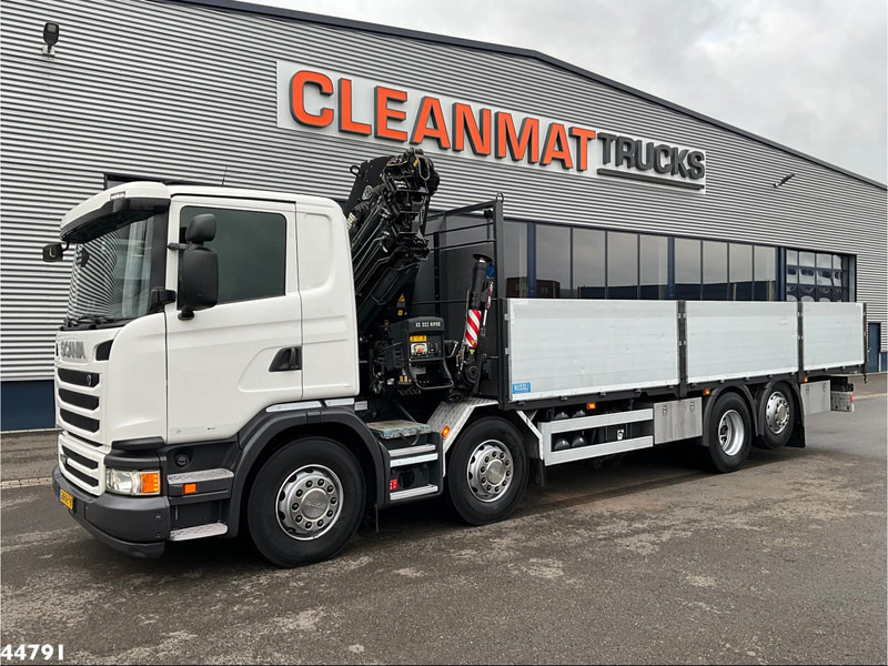 Scania G 450 8x2 Euro 6 Hiab 32 Tonmeter laadkraan Just 114.221 km! - Darus autó: 2 kép. Scania G 450 8x2 Euro 6 Hiab 32 Tonmeter laadkraan Just 114.221 km! - Darus autó: 2 kép.