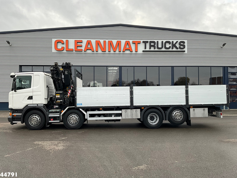 Scania G 450 8x2 Euro 6 Hiab 32 Tonmeter laadkraan Just 114.221 km! - Darus autó: 3 kép. Scania G 450 8x2 Euro 6 Hiab 32 Tonmeter laadkraan Just 114.221 km! - Darus autó: 3 kép.