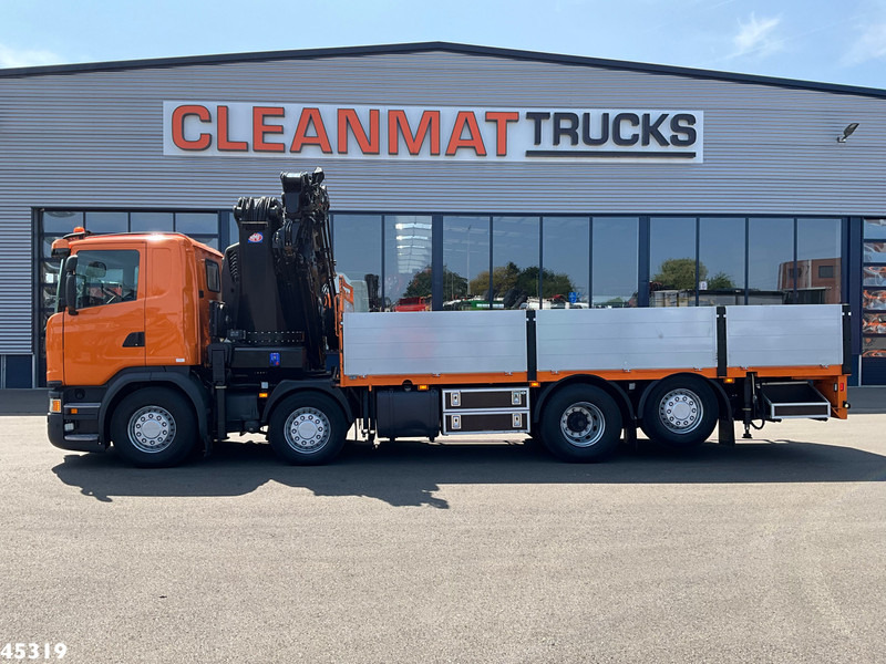 Scania G 450 Euro 6 HMF 60 Tonmeter laadkraan + Fly-Jib - Darus autó: 3 kép. Scania G 450 Euro 6 HMF 60 Tonmeter laadkraan + Fly-Jib - Darus autó: 3 kép.