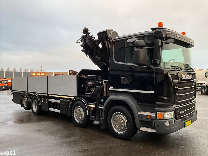 Scania G 450 Euro 6 Hiab 28 Tonmeter laadkraan - Darus autó: 5 kép. Scania G 450 Euro 6 Hiab 28 Tonmeter laadkraan - Darus autó: 5 kép.