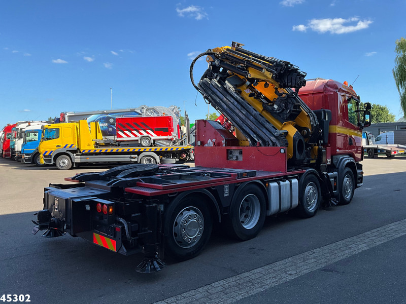 Scania G 480 8x2 Fassi 95 Tonmeter ladkraan + Fly-Jib - Darus autó: 5 kép. Scania G 480 8x2 Fassi 95 Tonmeter ladkraan + Fly-Jib - Darus autó: 5 kép.