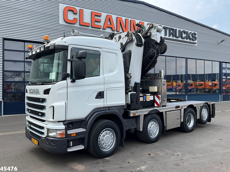 Scania G 480 HMF 85 Tonmeter laadkraan + Fly-Jib - Darus autó: 5 kép. Scania G 480 HMF 85 Tonmeter laadkraan + Fly-Jib - Darus autó: 5 kép.