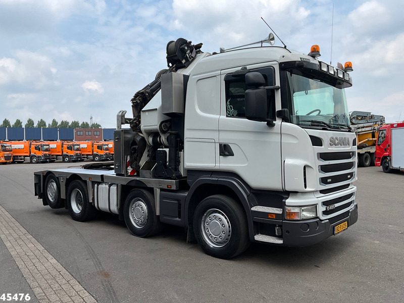 Scania G 480 HMF 85 Tonmeter laadkraan + Fly-Jib - Darus autó: 4 kép. Scania G 480 HMF 85 Tonmeter laadkraan + Fly-Jib - Darus autó: 4 kép.
