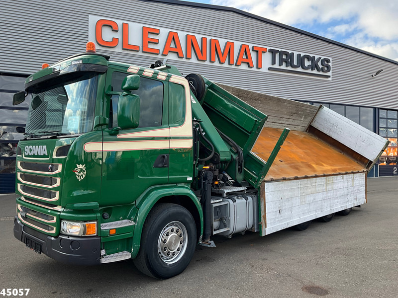 Scania G 490 8x4 Euro 6 Hiab 24 Tonmeter laadkraan - Billenőplatós teherautó, Darus autó: 2 kép. Scania G 490 8x4 Euro 6 Hiab 24 Tonmeter laadkraan - Billenőplatós teherautó, Darus autó: 2 kép.