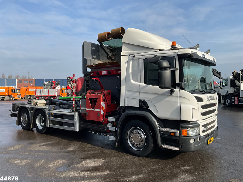 Scania P 280 6x2 Euro 6 VDL Translift zijlader Just 159.334 km! - Szemetesautó: 5 kép. Scania P 280 6x2 Euro 6 VDL Translift zijlader Just 159.334 km! - Szemetesautó: 5 kép.