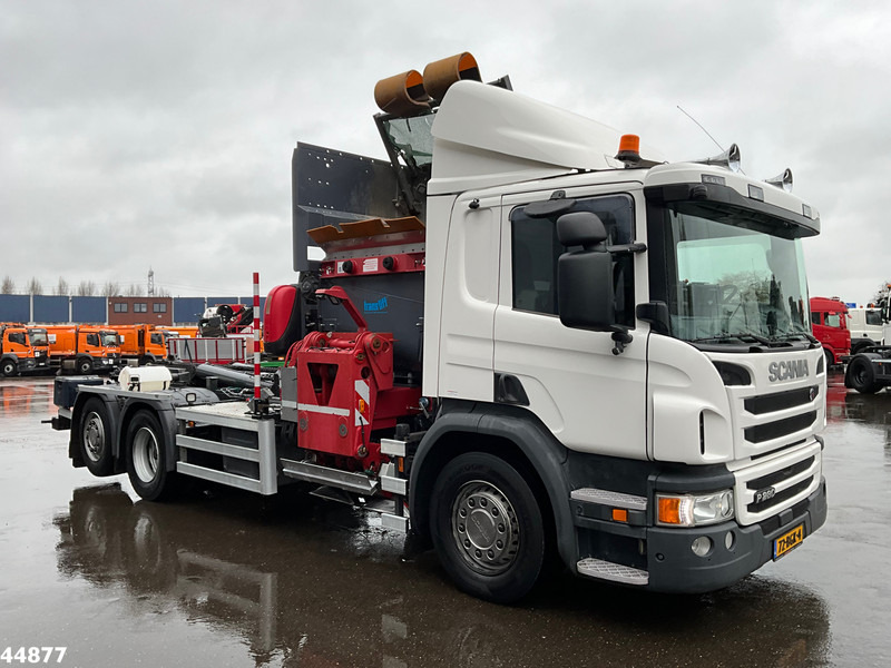 Scania P 280 Euro 6 Translift zijlader Just 163.656 Km! - Szemetesautó: 4 kép. Scania P 280 Euro 6 Translift zijlader Just 163.656 Km! - Szemetesautó: 4 kép.