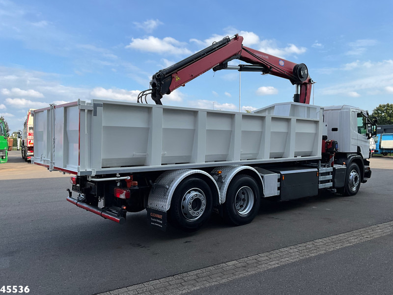 Scania P 340 Euro 6 CNG HMF 25 Tonmeter laadkraan Just 72.852 km! - Billenőplatós teherautó, Darus autó: 5 kép. Scania P 340 Euro 6 CNG HMF 25 Tonmeter laadkraan Just 72.852 km! - Billenőplatós teherautó, Darus autó: 5 kép.