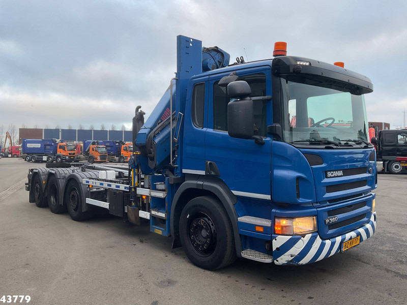 Scania P 360 8x2 Hiab 21 Tonmeter laadkraan - Horgos rakodó teherautó, Darus autó: 5 kép. Scania P 360 8x2 Hiab 21 Tonmeter laadkraan - Horgos rakodó teherautó, Darus autó: 5 kép.