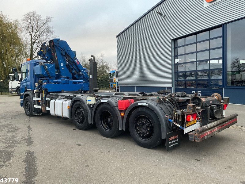 Scania P 360 8x2 Hiab 21 Tonmeter laadkraan - Horgos rakodó teherautó, Darus autó: 2 kép. Scania P 360 8x2 Hiab 21 Tonmeter laadkraan - Horgos rakodó teherautó, Darus autó: 2 kép.