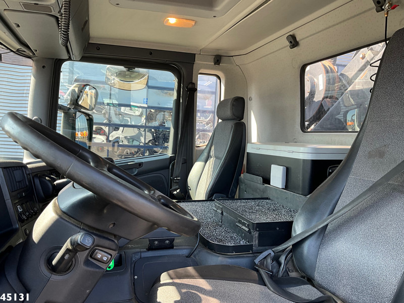 Horgos rakodó teherautó, Darus autó Scania P 380 8x4 Euro 5 Hiab 21 Tonmeter laadkraan Just 244.337 km!: 11 kép.